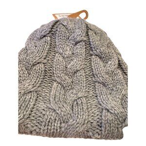 North Face Cable Minna Beanie One Size Flight Grey Hat $40